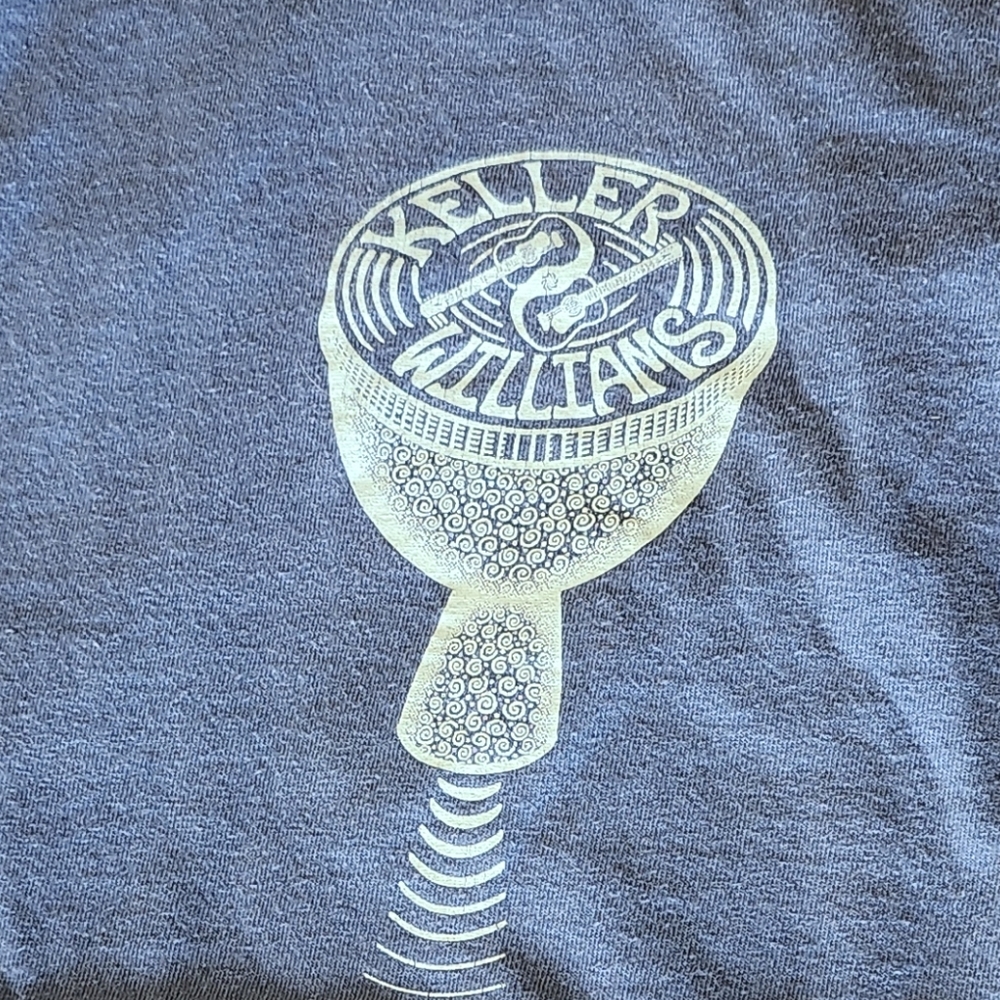 Keller Williams Blue Drum Graphic T-shirt